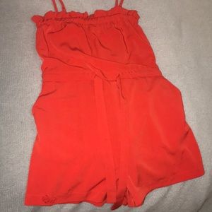After market red romper